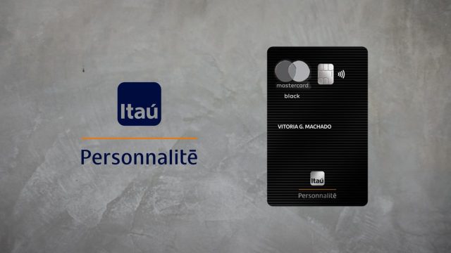 Seja um cliente do cartão de crédito Itaú Personnalité Mastercard Black.