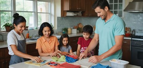 Como organizar a rotina da casa com filhos pequenos