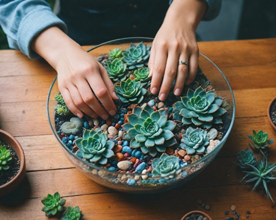 como criar um terrário de suculentas: passo a passo fácil
