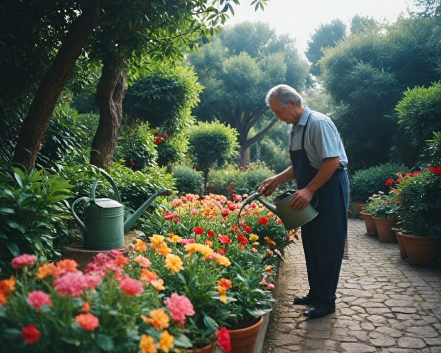 Como cultivar flores com irrigação manual: guia completo
