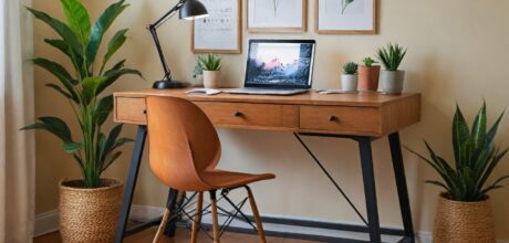 como montar um cantinho de estudos ou trabalho funcional