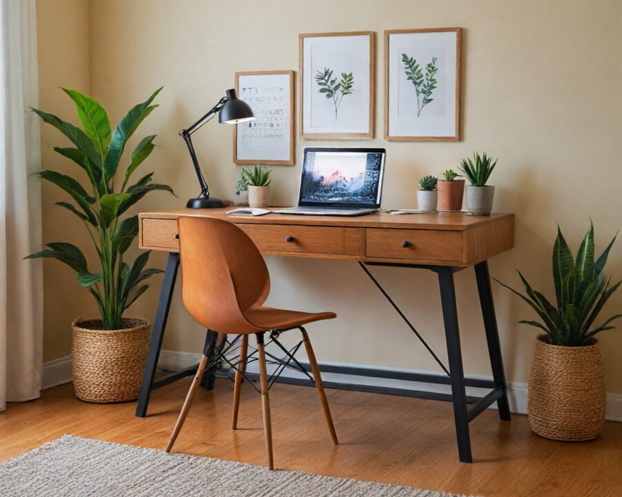 como montar um cantinho de estudos ou trabalho funcional