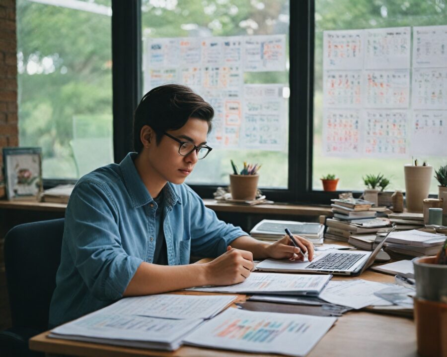 Como montar um plano de estudos com planejamento financeiro eficaz